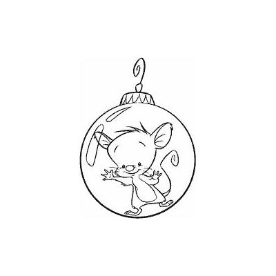 Impronte d’Autore Unmounted Rubber Stamp - Ornament